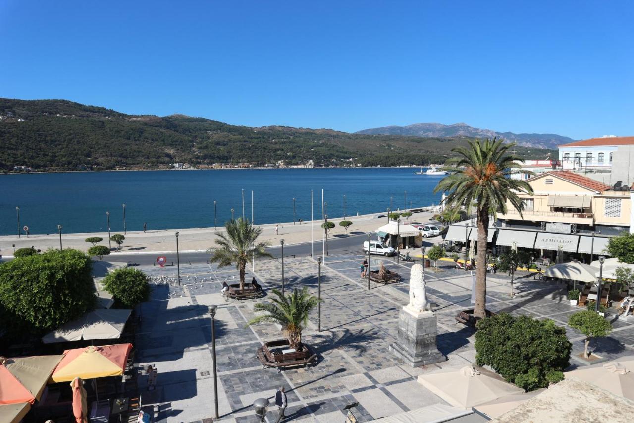 Plateia Sea View Loft Lägenhet Samos Town Exteriör bild